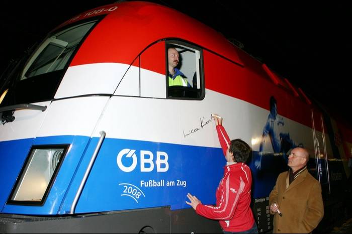 Taurus w barwach Chorwacji. Fot. OeBB