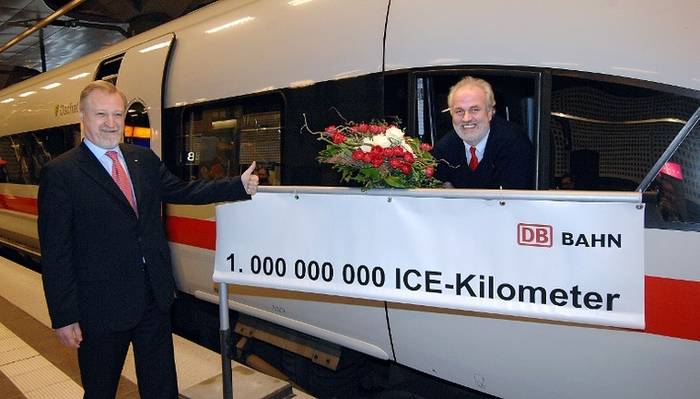 Pociągi ICE pokonały miliard kilometrów. Fot. Deutsche Bahn