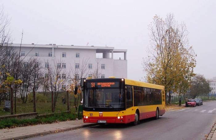 Autobusy MAZ 203 na ulicach Kielc. źródło: www.komunikacja-kielce.pl;fot. Jerzy Stradomski