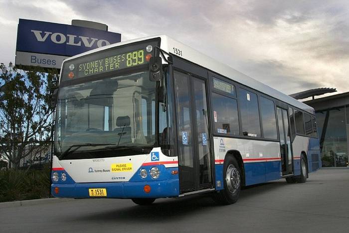 Autobusy na podwoziach Volvo B12BLE dla Sydney