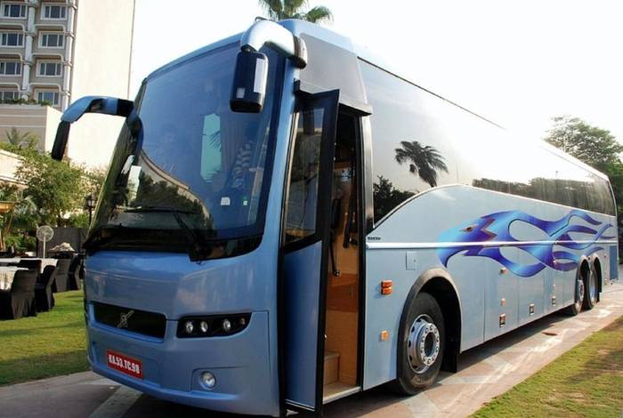 Volvo 9400 6x2 –autokar, za który Volvo otrzymało nagrodę „Technologia Motoryzacyjna Roku”w Indiach. Fot. Volvo Buses