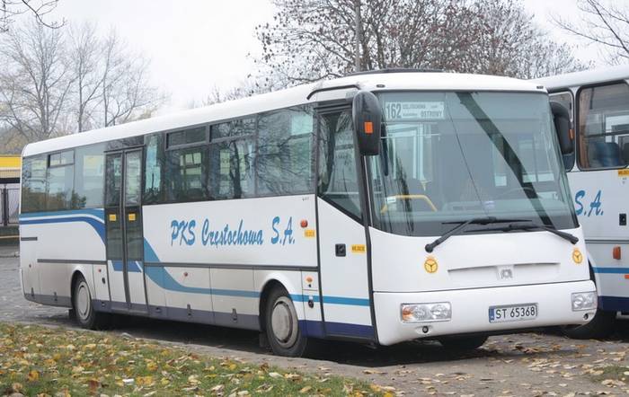 SOR w barwach PKS Częstochowa