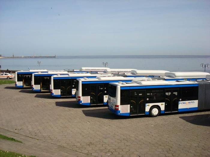 Uroczyste przekazanie 5ciu autobusów MAN Lion’s City G A 23 z napędem CNG w Gdyni