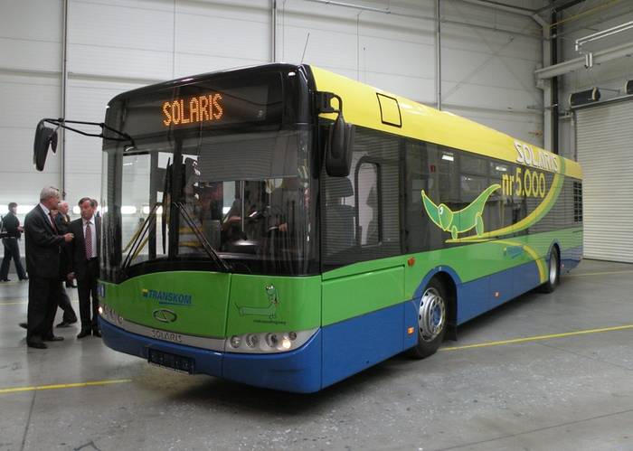 Pięciotysięczny autobus w barwach Transkomu Koziegłowy