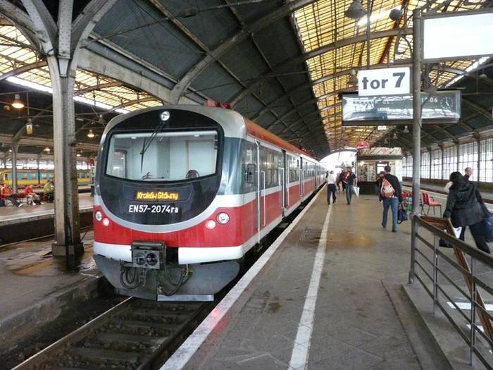 Pociąg interREGIO z Wrocłąwia do Krakowa. Fot. R. Piech