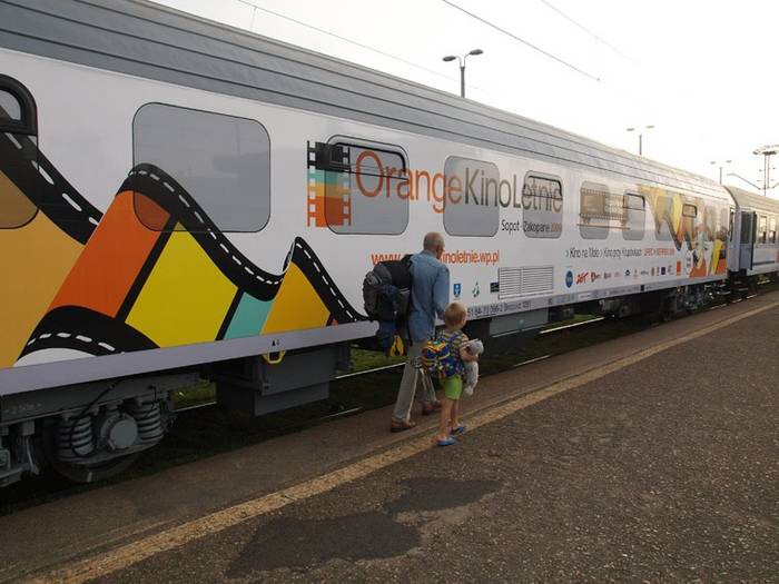 Wagon kinowy. Fot. PKP S.A.