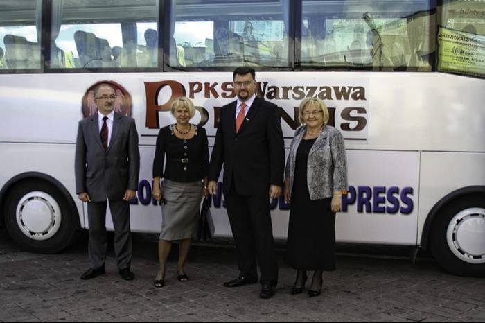 Inauguracja połączenia Polonus Wschód Express (foto: M. Krukowski)