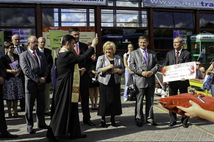Inauguracja połączenia Polonus Wschód Express (foto: M. Krukowski)