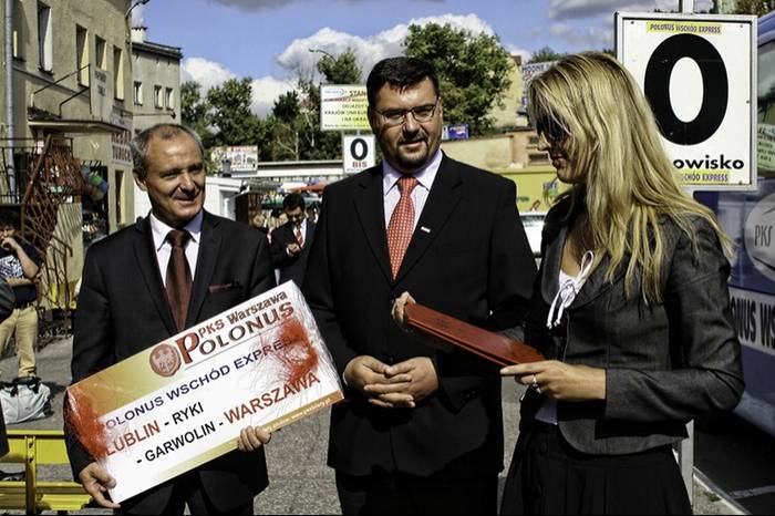Inauguracja połączenia Polonus Wschód Express (foto: M. Krukowski)