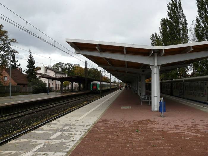 Przystanek Gdańsk Oliwa po remoncie. Fot. R. Piech