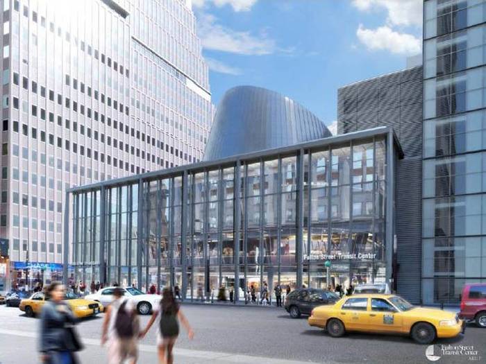Centralny budynek Fulton Street Transit Center. Fot. MTA NY