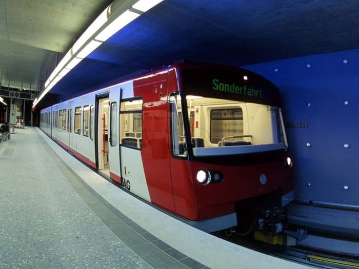 Automatyczny skład na linii. Fot. Siemens Mobility