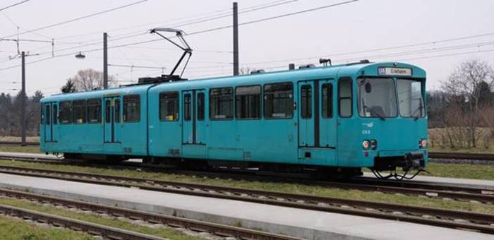Skład metra typu U2. Fot. VGF