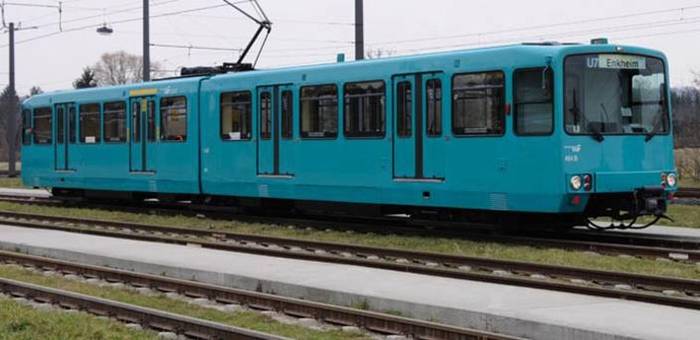 Skład metra typu U3. Fot. VGF