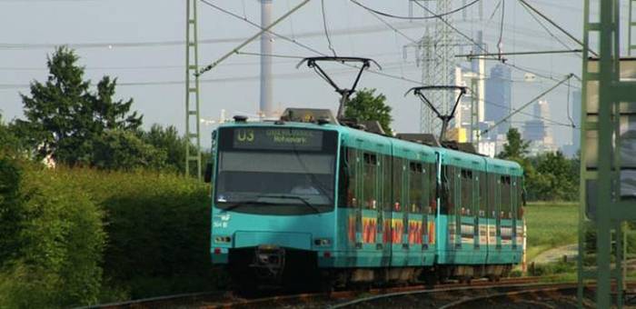 Skład metra typu U4. Fot. VGF
