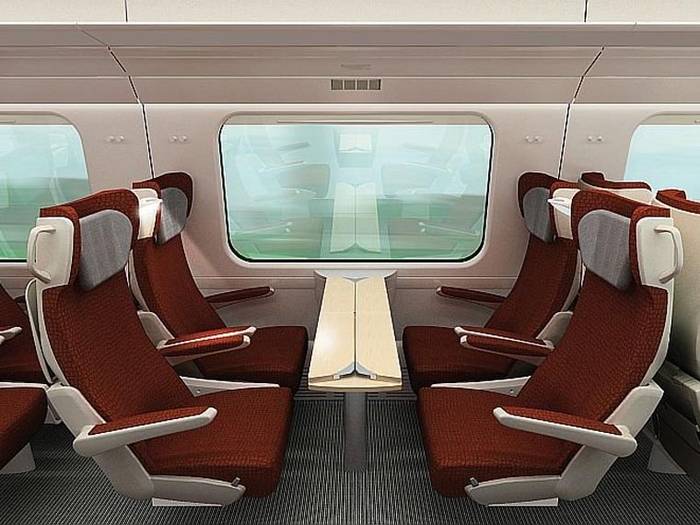 Wizualizacja klasy pierwszej w Pendolino. Fot. PKP S.A., PKP IC, Alstom
