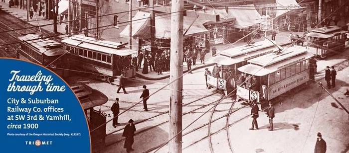 Pierwotne tramwaje w Portland. Fot. TriMet
