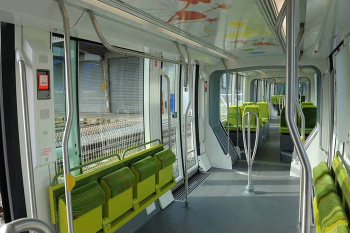 Wntrze trawaju w Angers. Fot. tramway.angersloiremetropole.fr