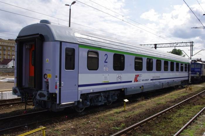 Wagon PKP IC po modernizacji