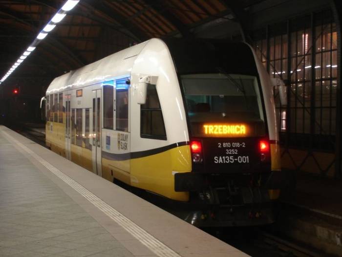 Szynobus PESY w barwach Kolei Dolnośląskich