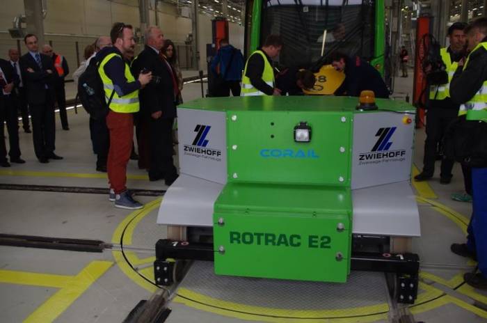 Holownik. Może pociągnąć sześć Tramino