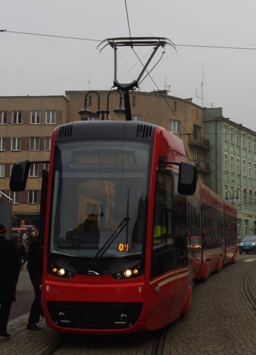Twist Step w barwach Tramwajach Śląskich