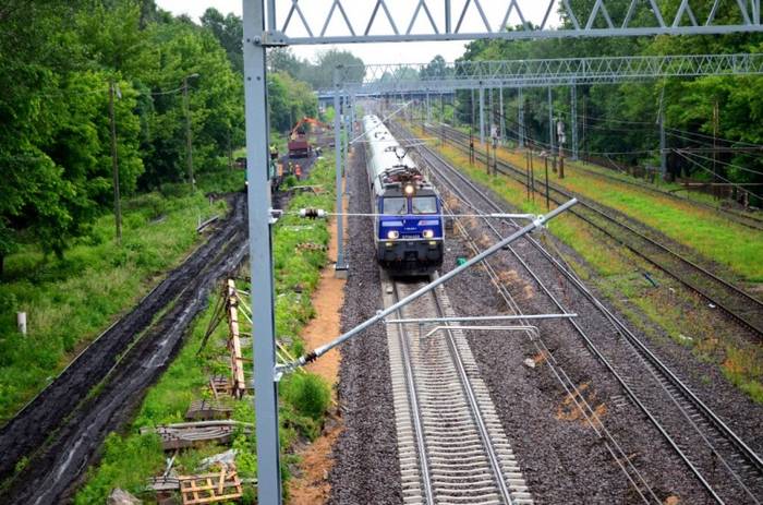 Modernizacja trasy Warszawa - Skierniewice (foto: PKP PLK)