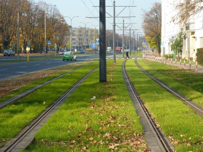 Warszawskie zielone torowiska (foto: UM Warszawa)