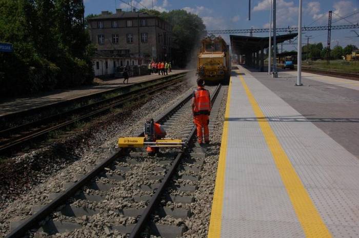 Modernizacja linii kolejowej na Opolszczyźnie (foto: PKP PLK)