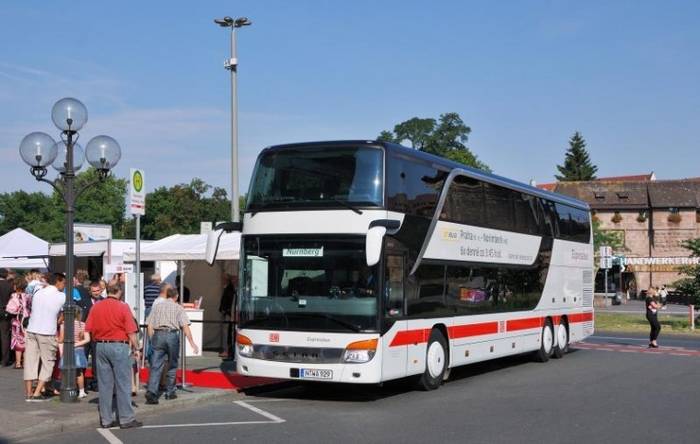 Setra S 431DT Euro 6 w barwach DB IC Bus