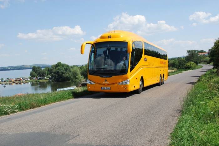 Autobusy Irizar-Volvo PB w barwach Student Agency