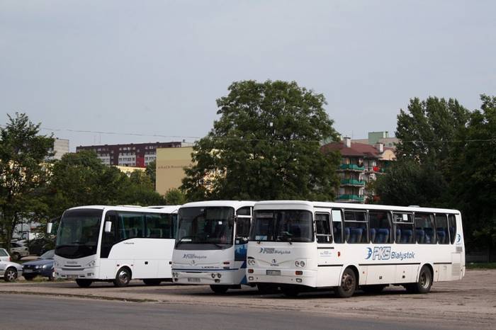 Autosan H9-21 po odbudowie w Sanoku. Takie autobusy często obsługują kursy pospieszne