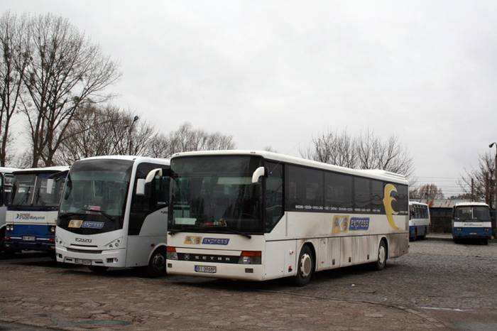 Setra S315UL w barwach PKS Białystok