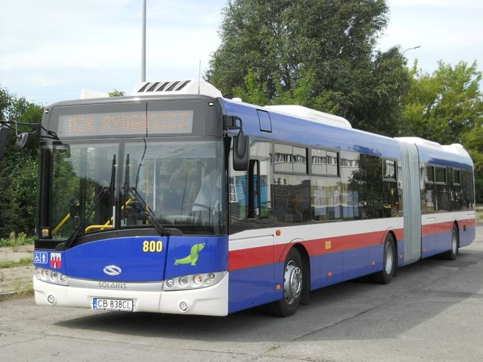 Najnowszy Solaris Urbino 18 w barwach MZK Bydgoszcz