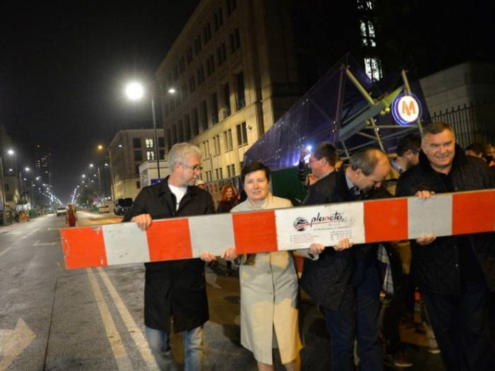 Otwarcie Świętokrzyskiej (foto: UM Warszawa)