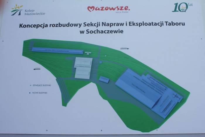Koncepcja rozbudowy zaplecza KM w Sochaczewie