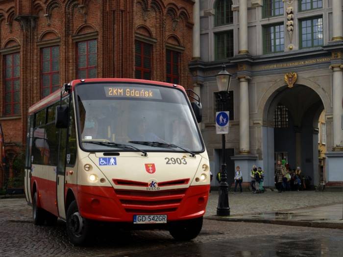 Iveco Kapena Urby w barwach ZKM Gdańsk