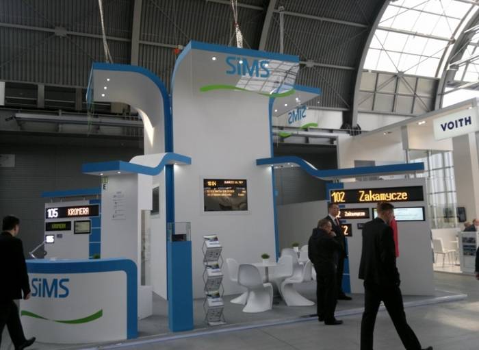 Stoisko firmy SiMS podczas TRANSEXPO 2014