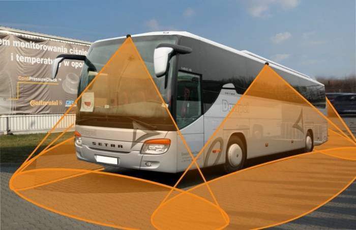 Setra S 415 GT-HD z ProViu ASL360