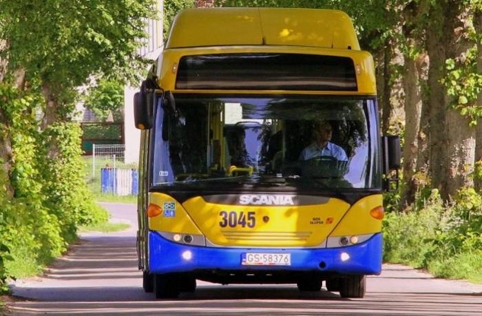 Scania OmniCity w barwach MZK Słupsk