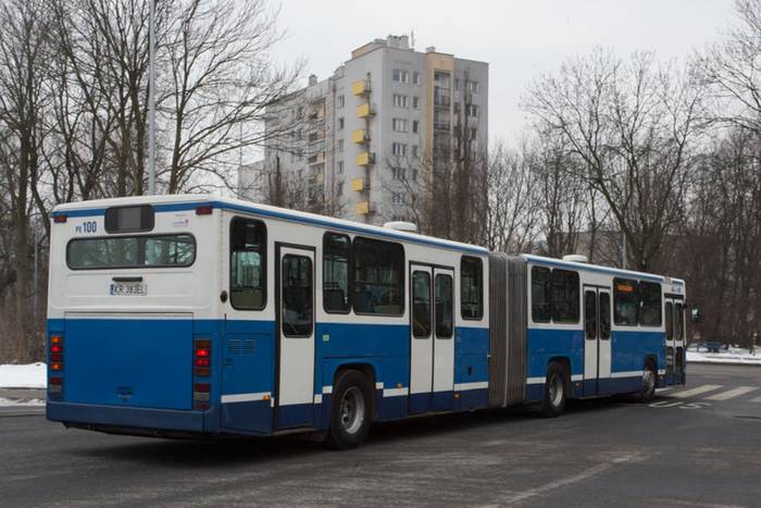 5 lutego autobusy Scania 113ALB zostały oficjalne wycofane z obsługi regularnych linii autobusowych w Krakowie. Foto: Paweł Krawczyk/krakow.pl
