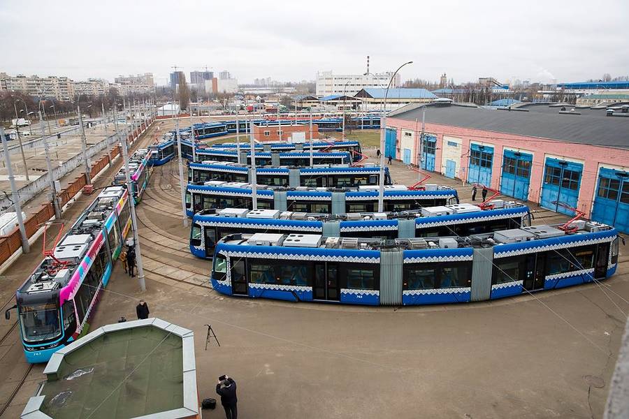 Tramwaje PESY dla Kijowa