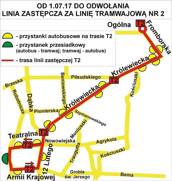 Elbląg: Autobusy zastąpią tramwaje