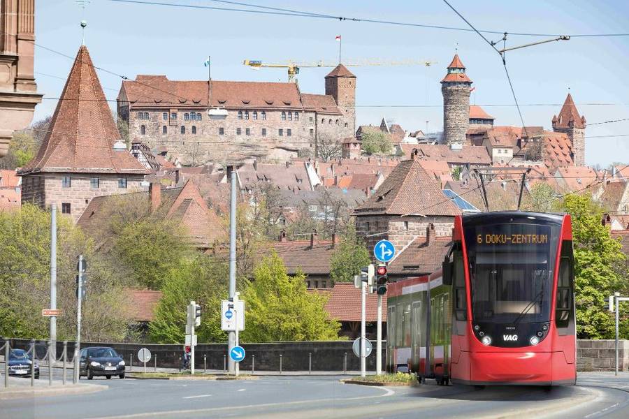Tramwaj w Norymberdze