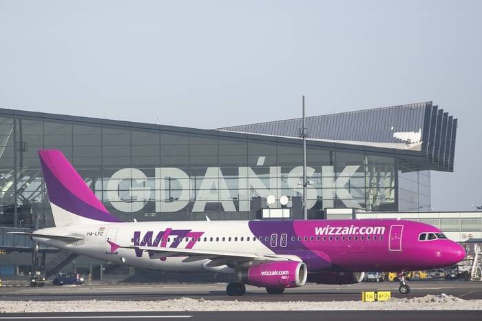 Gdańsk: 31 754 operacje lotnicze w pół roku. Wizz Air liderem