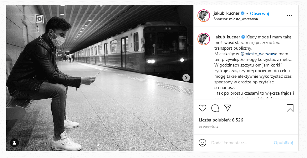 Screenshot 2021 10 18 At 12 57 08 J A K U B K U C N E R Na Instagramie „kiedy Moge I Mam Taka Mozliwosc Staram Sie Przerzuc...