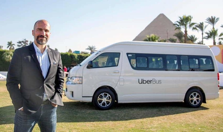 UberBus w Egipcie. Z minibusami