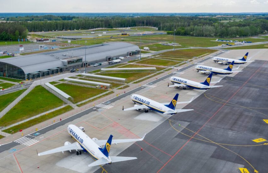Lotnisko Warszawa – Modlin w listopadzie: ponad 204 tysiące obsłużonych pasażerów