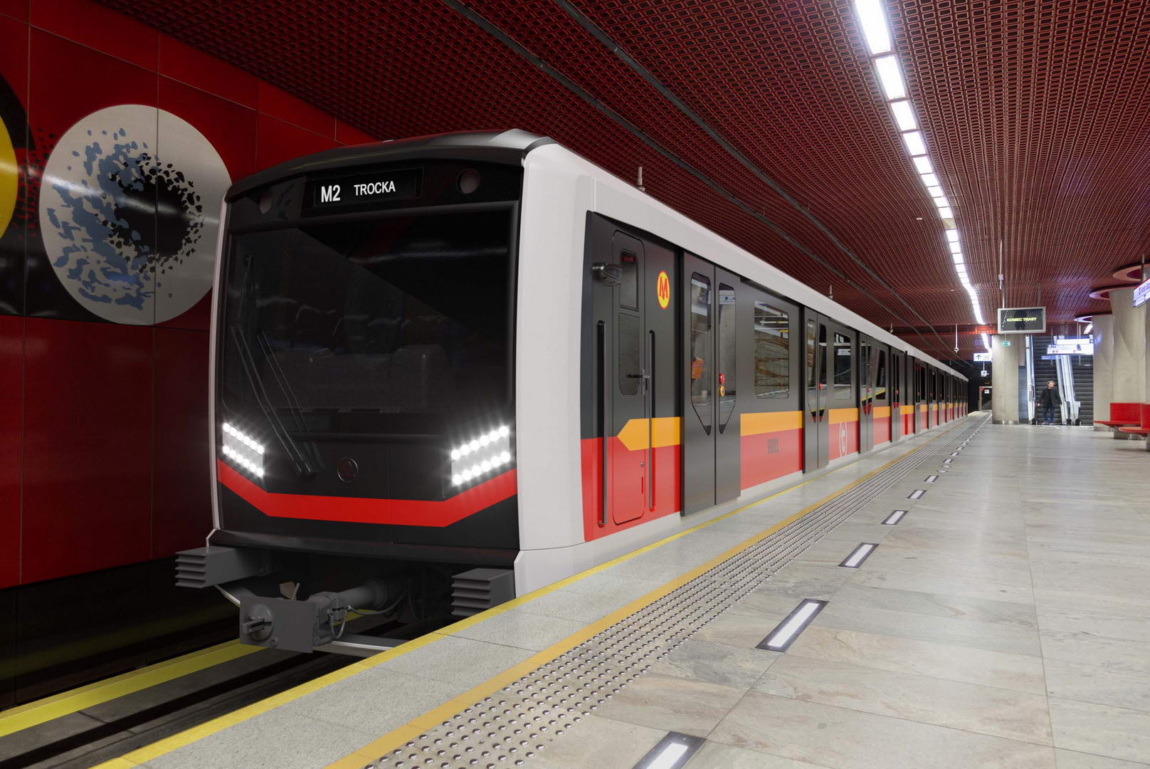 Infotram - Warszawa: Ruch w metrze na linii M1 przywrócony na kolejnych odcinkach