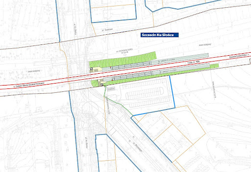 Szczecin buduje infrastrukturę przy kolejnym przystanku SKM
